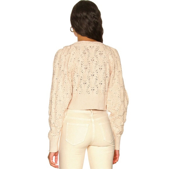 𝓯𝓹 Free People ~ Olive You Cardi in Macadamia - Picture 5 of 8